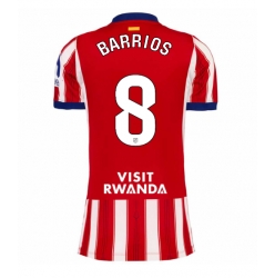 Atletico Madrid Pablo Barrios #8 Heimtrikot Frauen 2026-27 Kurzarm