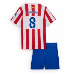 Atletico Madrid Pablo Barrios #8 Heimtrikot Kinder 2025-26 Kurzarm (+ kurze hosen)