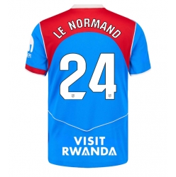 Atletico Madrid Robin Le Normand #24 3rd trikot 2025-26 Kurzarm Atletico Madrid Robin Le Normand #24 3rd trikot 2025-26 Kurzarm