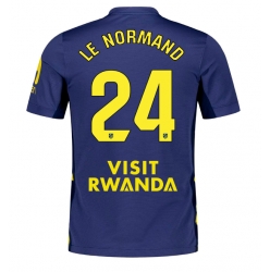 Atletico Madrid Robin Le Normand #24 Auswärtstrikot 2025-26 Kurzarm