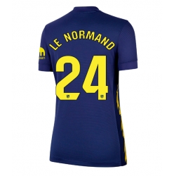 Atletico Madrid Robin Le Normand #24 Auswärtstrikot Frauen 2025-26 Kurzarm