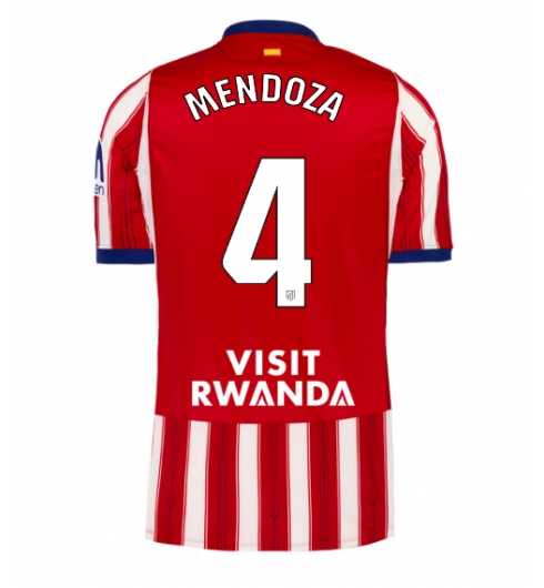 Atletico Madrid Rodrigo Mendoza #4 Heimtrikot 2026-27 Kurzarm Atletico Madrid Rodrigo Mendoza #4 Heimtrikot 2026-27 Kurzarm