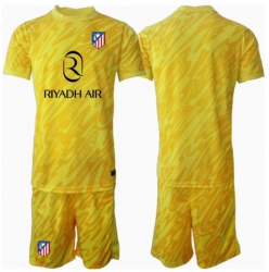 Atletico Madrid Torwart 3rd trikot Kinder 2024-25 Kurzarm (+ kurze hosen)