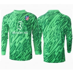 Atletico Madrid Torwart Auswärtstrikot 2024-25 Langarm