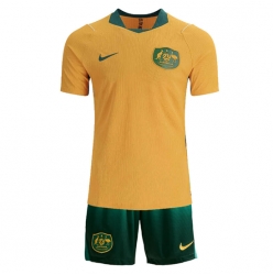 Australien Heimtrikot Kinder WM 2026 Kurzarm (+ kurze hosen)