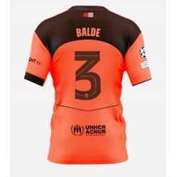 Barcelona Alejandro Balde #3 3rd trikot 2025-26 Kurzarm