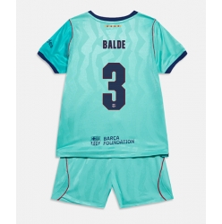 Barcelona Alejandro Balde #3 3rd trikot Kinder 2026-27 Kurzarm (+ kurze hosen)