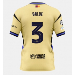 Barcelona Alejandro Balde #3 Auswärtstrikot 2025-26 Kurzarm