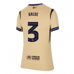 Barcelona Alejandro Balde #3 Auswärtstrikot Frauen 2025-26 Kurzarm
