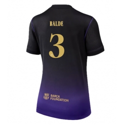 Barcelona Alejandro Balde #3 Auswärtstrikot Frauen 2026-27 Kurzarm