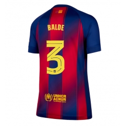 Barcelona Alejandro Balde #3 Heimtrikot Frauen 2025-26 Kurzarm