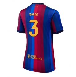 Barcelona Alejandro Balde #3 Heimtrikot Frauen 2026-27 Kurzarm