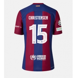 Barcelona Andreas Christensen #15 Heimtrikot 2023-24 Kurzarm