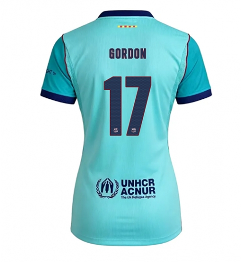 Barcelona Anthony Gordon #17 3rd trikot Frauen 2026-27 Kurzarm Barcelona Anthony Gordon #17 3rd trikot Frauen 2026-27 Kurzarm