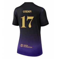 Barcelona Anthony Gordon #17 Auswärtstrikot Frauen 2026-27 Kurzarm