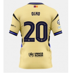 Barcelona Dani Olmo #20 Auswärtstrikot 2025-26 Kurzarm