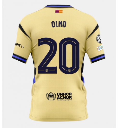 Barcelona Dani Olmo #20 Auswärtstrikot 2025-26 Kurzarm Barcelona Dani Olmo #20 Auswärtstrikot 2025-26 Kurzarm