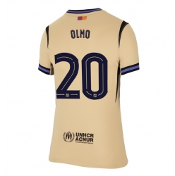 Barcelona Dani Olmo #20 Auswärtstrikot Frauen 2025-26 Kurzarm