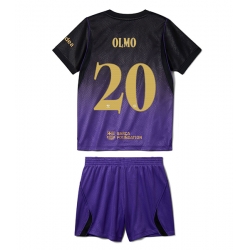 Barcelona Dani Olmo #20 Auswärtstrikot Kinder 2026-27 Kurzarm (+ kurze hosen)