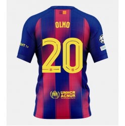 Barcelona Dani Olmo #20 Heimtrikot 2025-26 Kurzarm