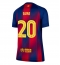 Barcelona Dani Olmo #20 Heimtrikot Frauen 2025-26 Kurzarm Barcelona Dani Olmo #20 Heimtrikot Frauen 2025-26 Kurzarm