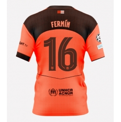 Barcelona Fermin Lopez #16 3rd trikot 2025-26 Kurzarm