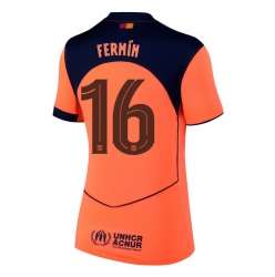 Barcelona Fermin Lopez #16 3rd trikot Frauen 2025-26 Kurzarm