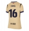 Barcelona Fermin Lopez #16 Auswärtstrikot Frauen 2025-26 Kurzarm