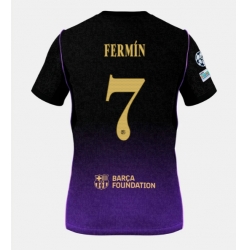 Barcelona Fermin Lopez #7 Auswärtstrikot 2026-27 Kurzarm