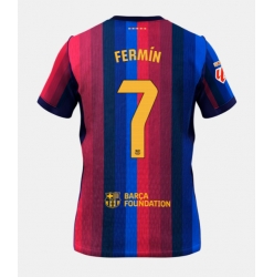 Barcelona Fermin Lopez #7 Heimtrikot 2026-27 Kurzarm