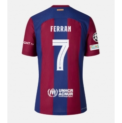 Barcelona Ferran Torres #7 Heimtrikot 2023-24 Kurzarm