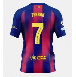 Barcelona Ferran Torres #7 Heimtrikot 2025-26 Kurzarm
