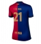 Barcelona Frenkie de Jong #21 Heimtrikot Frauen 2024-25 Kurzarm