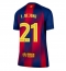 Barcelona Frenkie de Jong #21 Heimtrikot Frauen 2025-26 Kurzarm Barcelona Frenkie de Jong #21 Heimtrikot Frauen 2025-26 Kurzarm