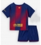 Barcelona Heimtrikot Kinder 2025-26 Kurzarm (+ kurze hosen)