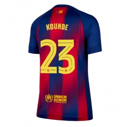 Barcelona Jules Kounde #23 Heimtrikot Frauen 2025-26 Kurzarm
