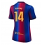 Barcelona Karim Adeyemi #14 Heimtrikot Frauen 2026-27 Kurzarm Barcelona Karim Adeyemi #14 Heimtrikot Frauen 2026-27 Kurzarm