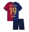 Barcelona Lamine Yamal #19 Heimtrikot Kinder 2024-25 Kurzarm (+ kurze hosen)