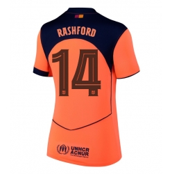 Barcelona Marcus Rashford #14 3rd trikot Frauen 2025-26 Kurzarm