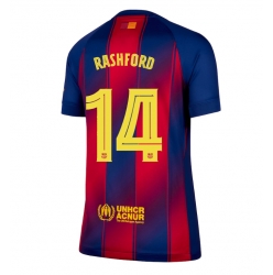 Barcelona Marcus Rashford #14 Heimtrikot Frauen 2025-26 Kurzarm