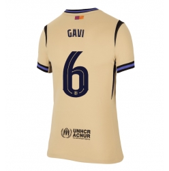 Barcelona Paez Gavi #6 Auswärtstrikot Frauen 2025-26 Kurzarm