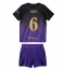 Barcelona Paez Gavi #6 Auswärtstrikot Kinder 2026-27 Kurzarm (+ kurze hosen)