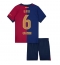 Barcelona Paez Gavi #6 Heimtrikot Kinder 2024-25 Kurzarm (+ kurze hosen)