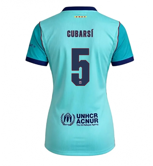 Barcelona Pau Cubarsi #5 3rd trikot Frauen 2026-27 Kurzarm Barcelona Pau Cubarsi #5 3rd trikot Frauen 2026-27 Kurzarm