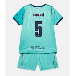 Barcelona Pau Cubarsi #5 3rd trikot Kinder 2026-27 Kurzarm (+ kurze hosen)