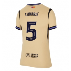 Barcelona Pau Cubarsi #5 Auswärtstrikot Frauen 2025-26 Kurzarm