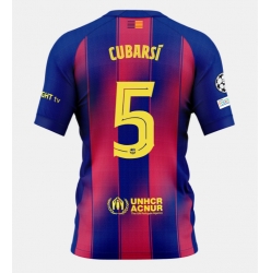 Barcelona Pau Cubarsi #5 Heimtrikot 2025-26 Kurzarm