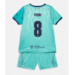 Barcelona Pedri Gonzalez #8 3rd trikot Kinder 2026-27 Kurzarm (+ kurze hosen)