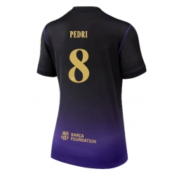 Barcelona Pedri Gonzalez #8 Auswärtstrikot Frauen 2026-27 Kurzarm