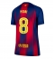 Barcelona Pedri Gonzalez #8 Heimtrikot Frauen 2025-26 Kurzarm